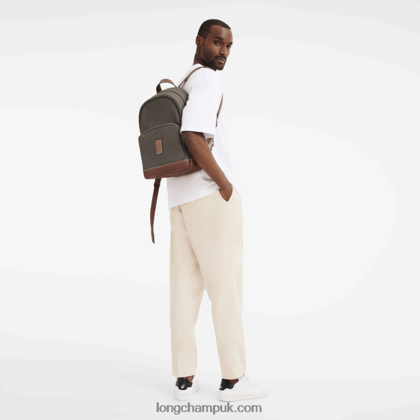 Boxford Backpack Men Longchamp 8RTH801086 Brown