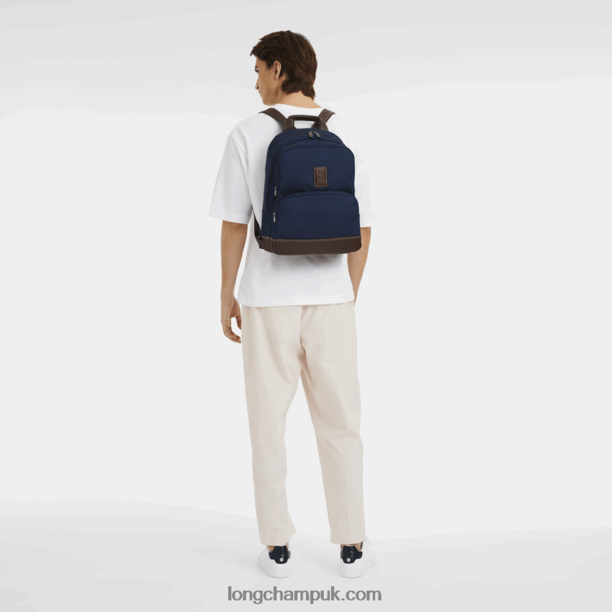 Boxford Backpack Men Longchamp 8RTH801106 Blue