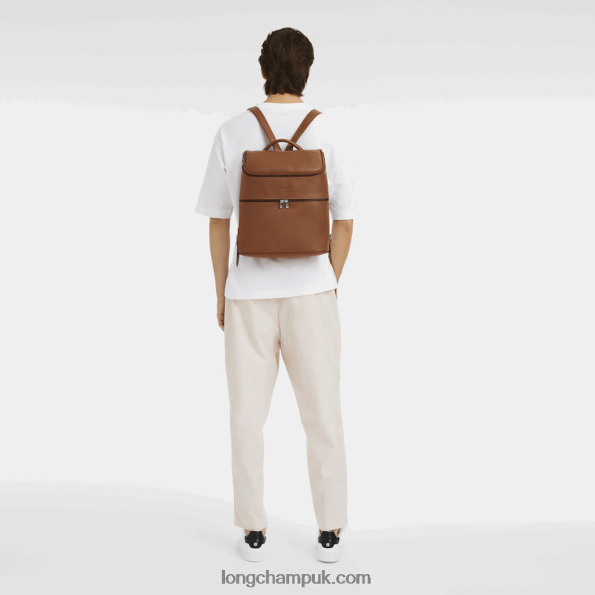 Le Foulonne Backpack Men Longchamp 8RTH80450 Caramel