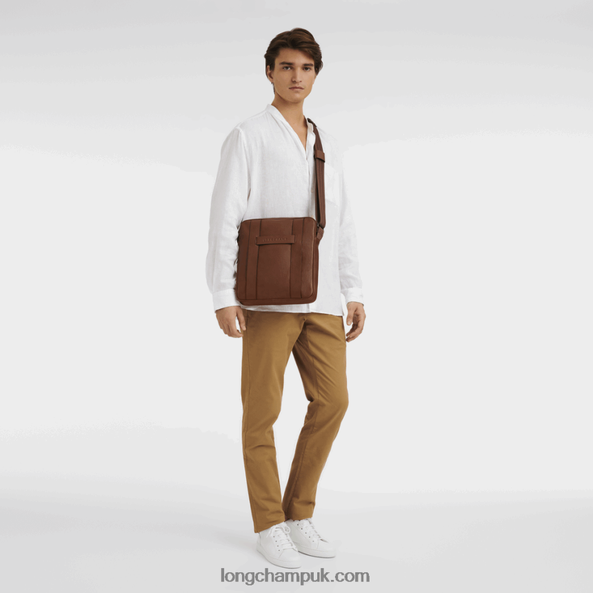 3D Crossbody bag M Men Longchamp 8RTH801126 Cognac