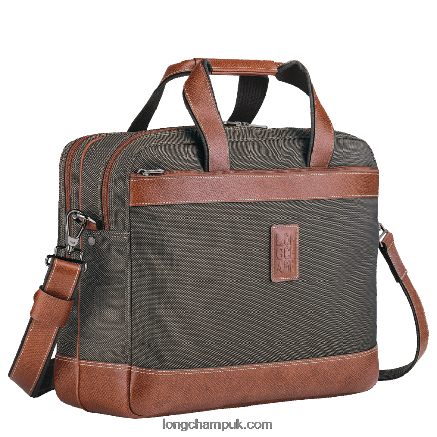 Boxford Briefcase L Men Longchamp 8RTH801097 Brown