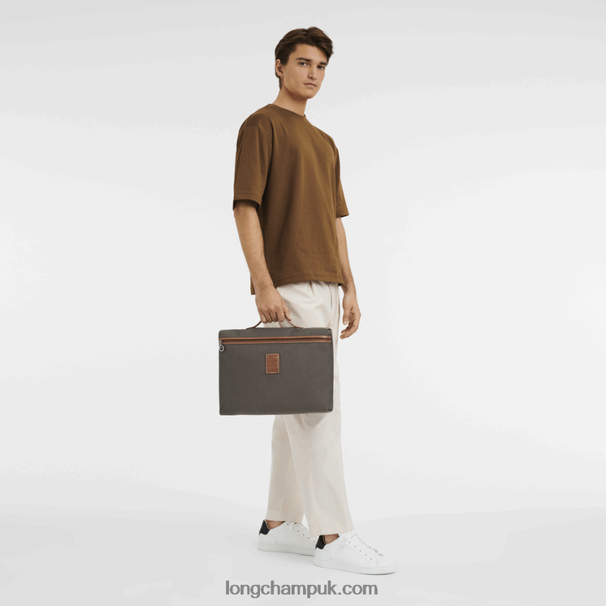Boxford Briefcase S Men Longchamp 8RTH801098 Brown