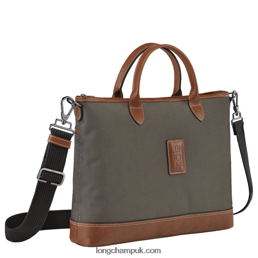 Boxford Briefcase S Men Longchamp 8RTH80465 Brown