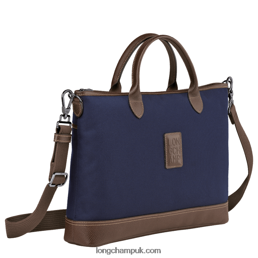 Boxford Briefcase S Men Longchamp 8RTH80466 Blue