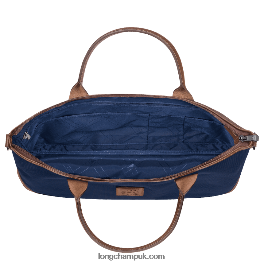 Boxford Briefcase S Men Longchamp 8RTH80466 Blue