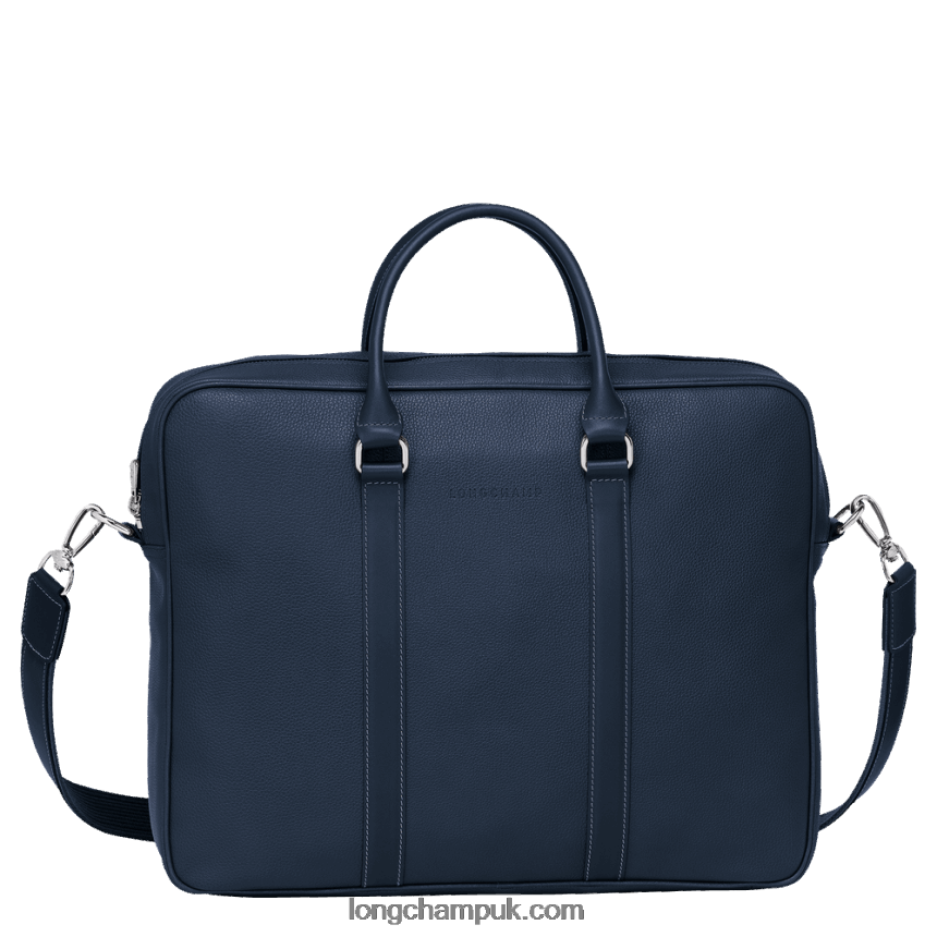 Le Foulonne Briefcase M Men Longchamp 8RTH801101 Navy