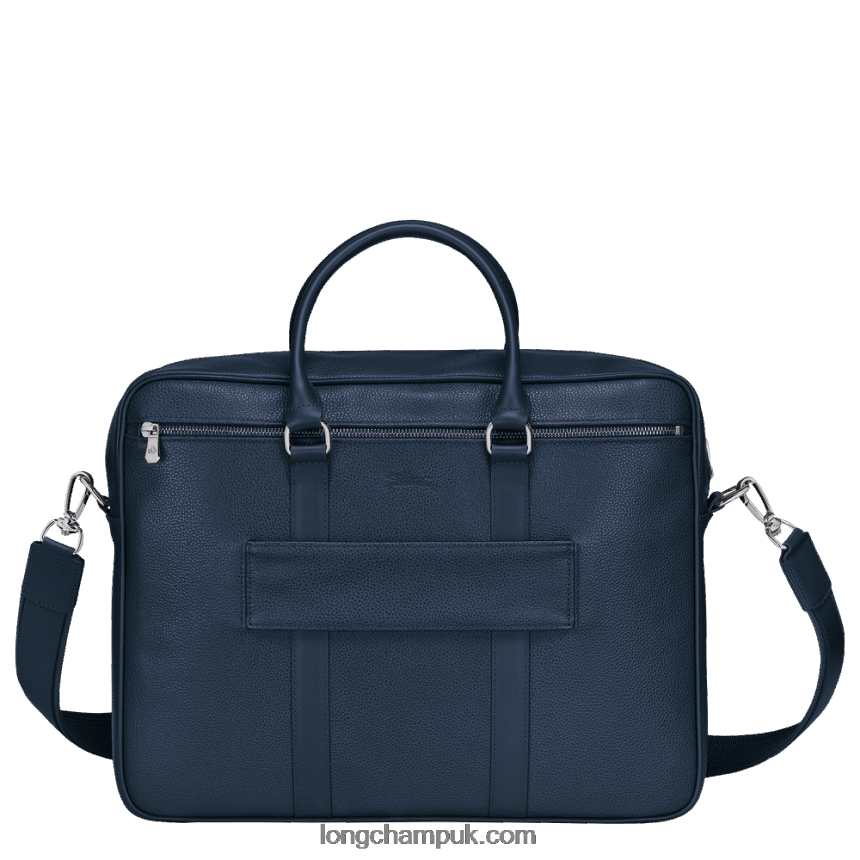 Le Foulonne Briefcase M Men Longchamp 8RTH801101 Navy