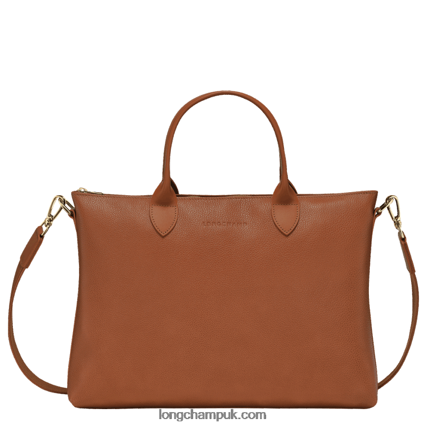 Le Foulonne Briefcase S Men Longchamp 8RTH80468 Caramel
