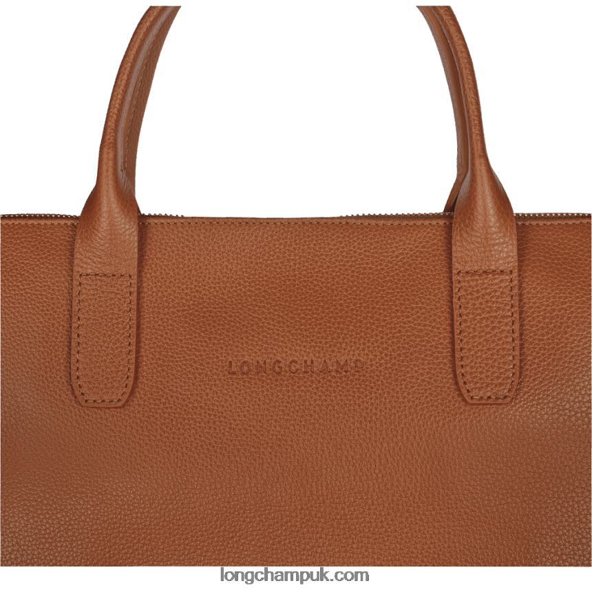 Le Foulonne Briefcase S Men Longchamp 8RTH80468 Caramel