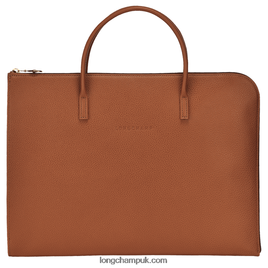 Le Foulonne Briefcase S Men Longchamp 8RTH80471 Caramel