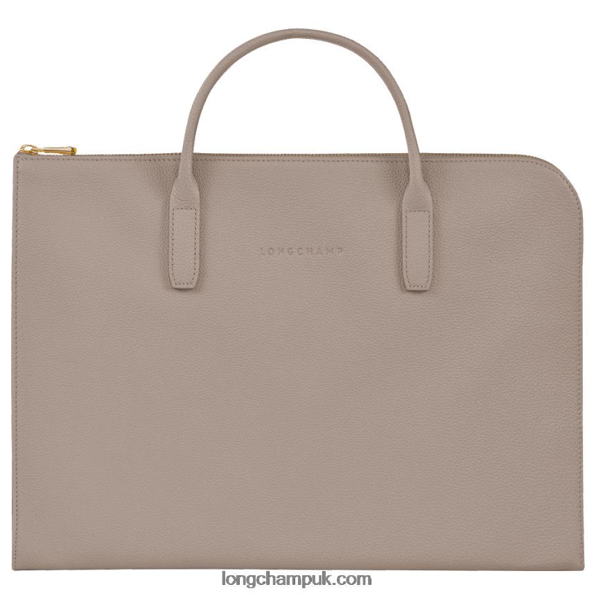 Le Foulonne Briefcase S Men Longchamp 8RTH80473 Turtledove