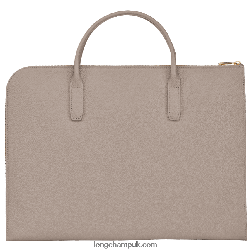 Le Foulonne Briefcase S Men Longchamp 8RTH80473 Turtledove
