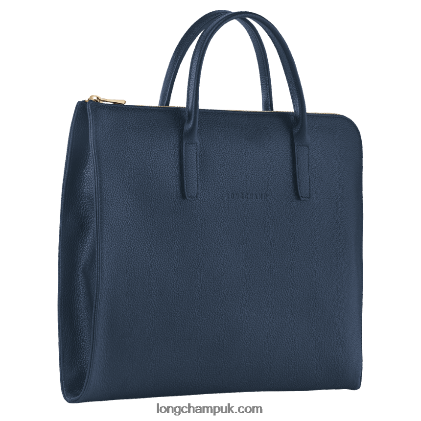 Le Foulonne Briefcase S Men Longchamp 8RTH80474 Navy