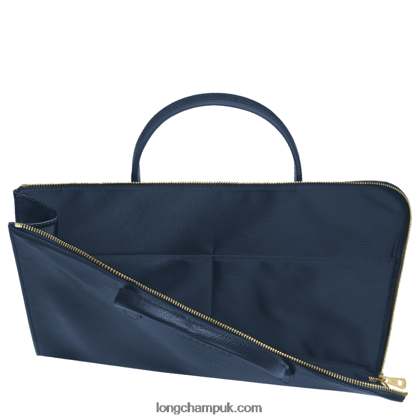 Le Foulonne Briefcase S Men Longchamp 8RTH80474 Navy