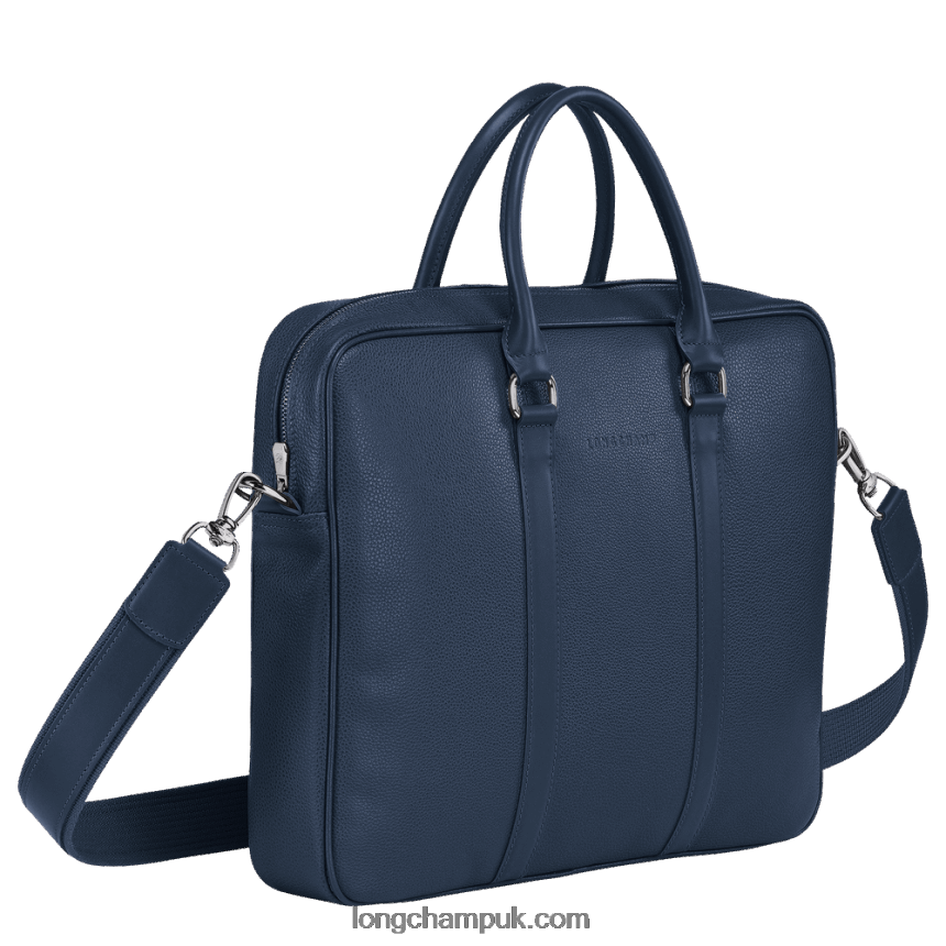 Le Foulonne Briefcase S Men Longchamp 8RTH80479 Navy