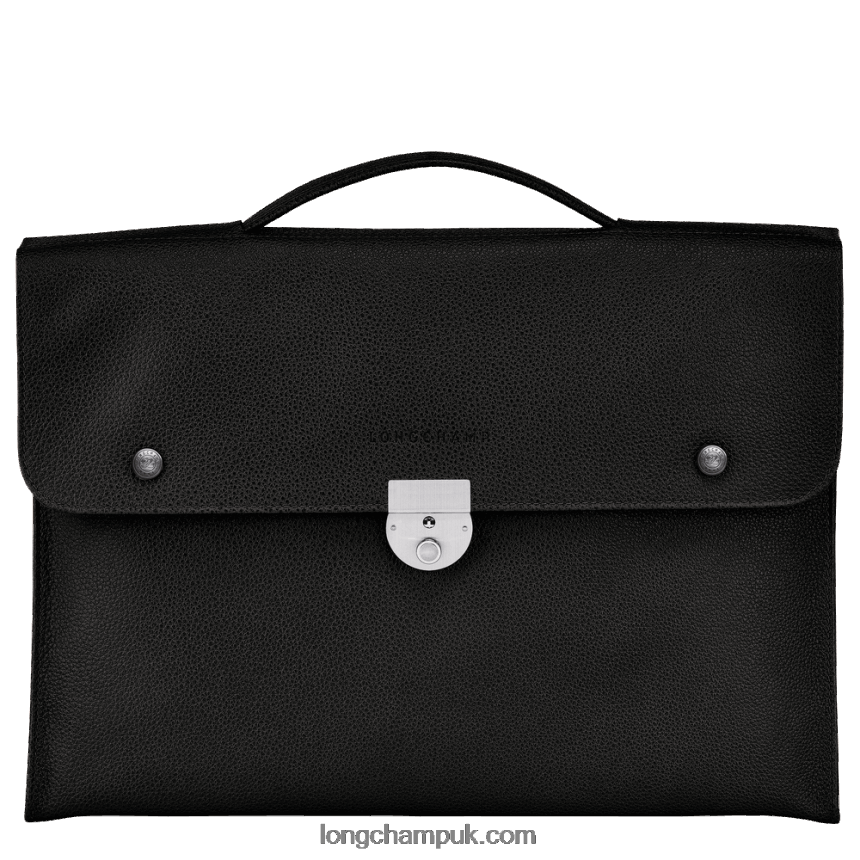 Le Foulonne Briefcase S Men Longchamp 8RTH80483 Black