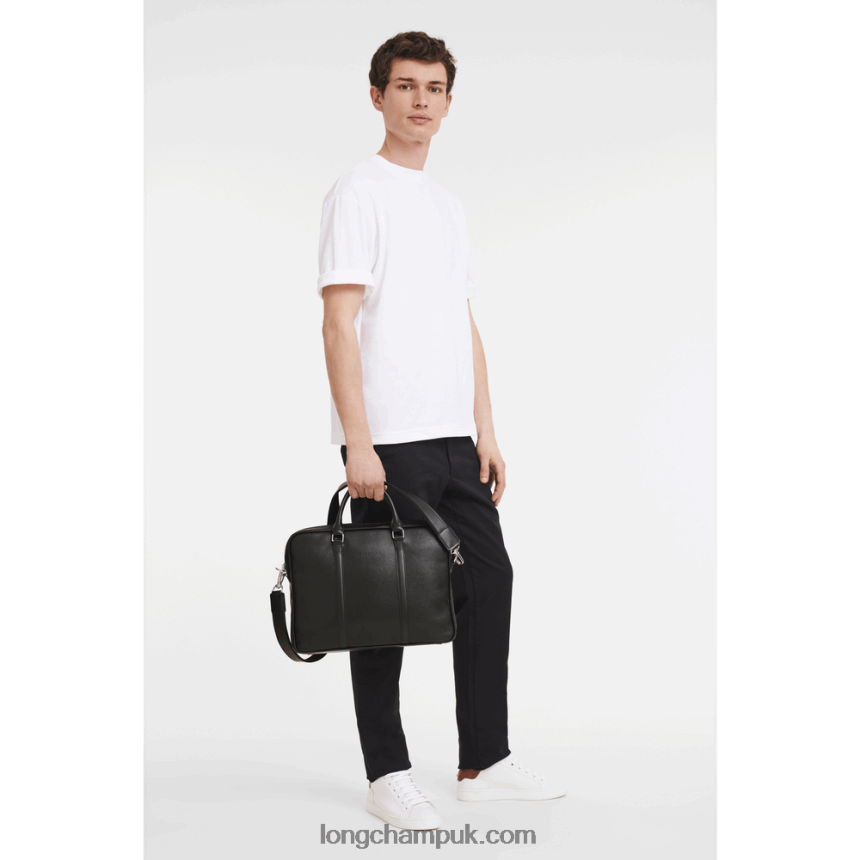 Le Foulonne Briefcase XS Men Longchamp 8RTH80475 Black