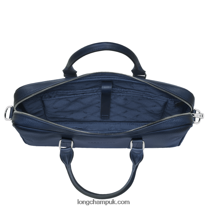 Le Foulonne Briefcase XS Men Longchamp 8RTH80476 Navy