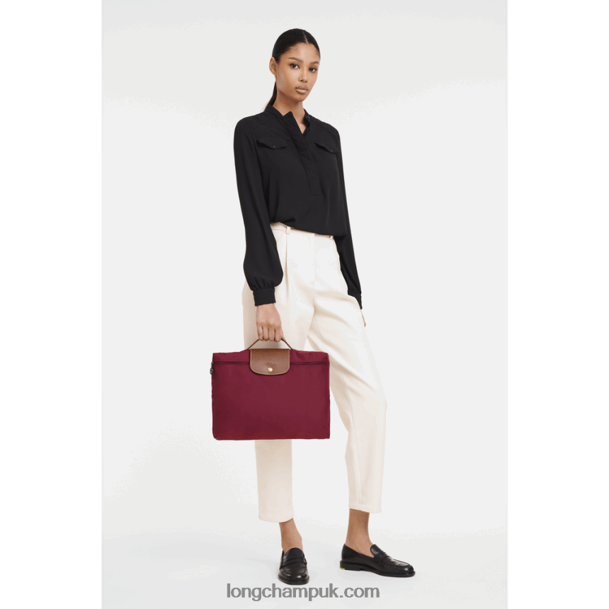 Le Pliage Original Briefcase S Men Longchamp 8RTH80487 Red
