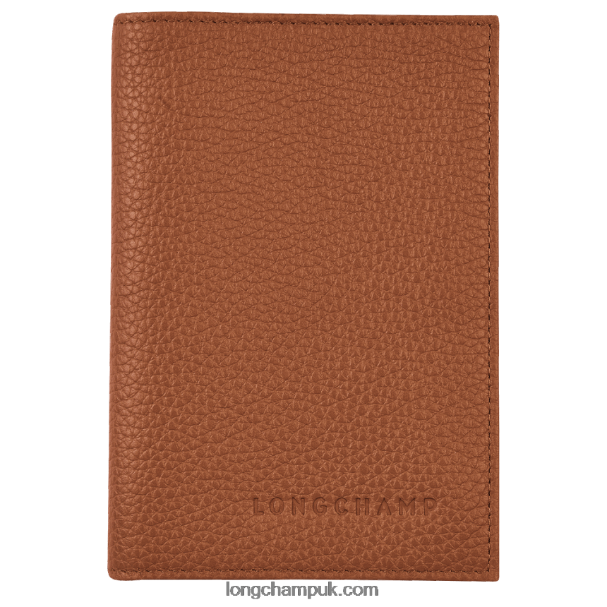 Le Foulonne Passport cover Men Longchamp 8RTH80726 Caramel