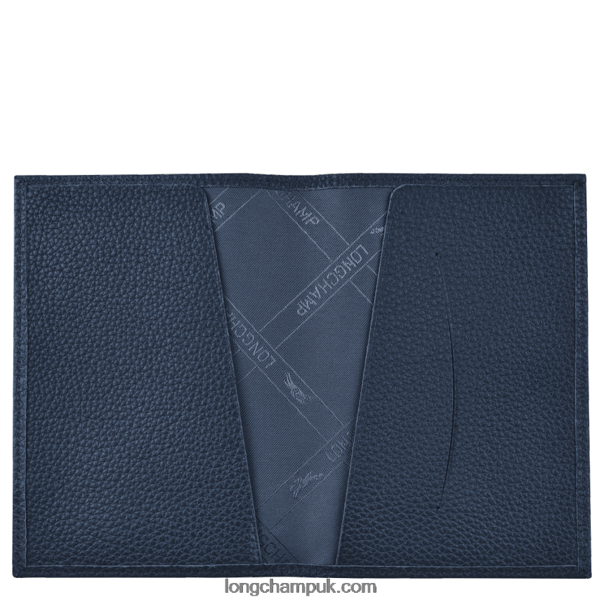 Le Foulonne Passport cover Men Longchamp 8RTH80730 Navy