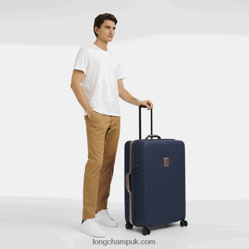 Boxford Suitcase Men Longchamp 8RTH80845 Blue