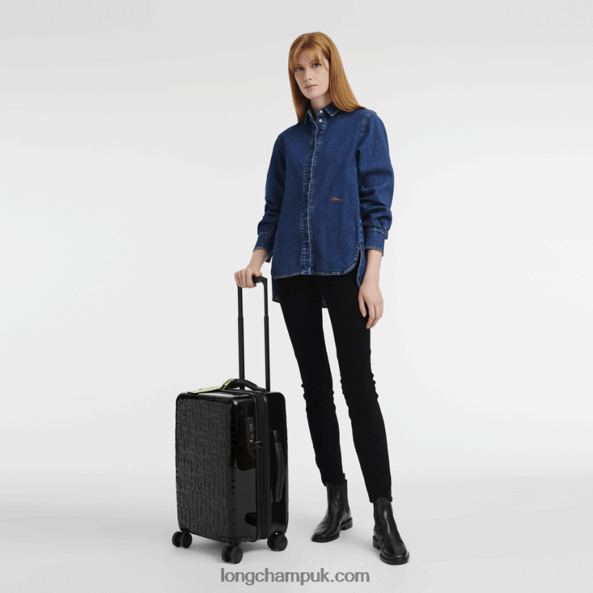 LGP Travel Suitcase Men Longchamp 8RTH80842 Black