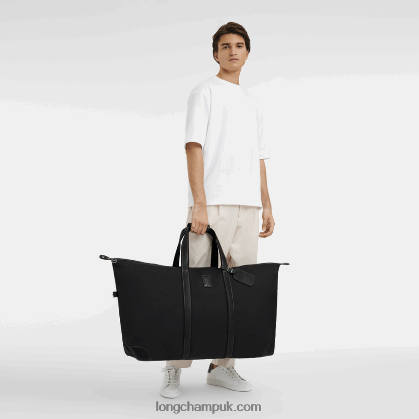 Boxford Travel bag L Men Longchamp 8RTH80765 Black