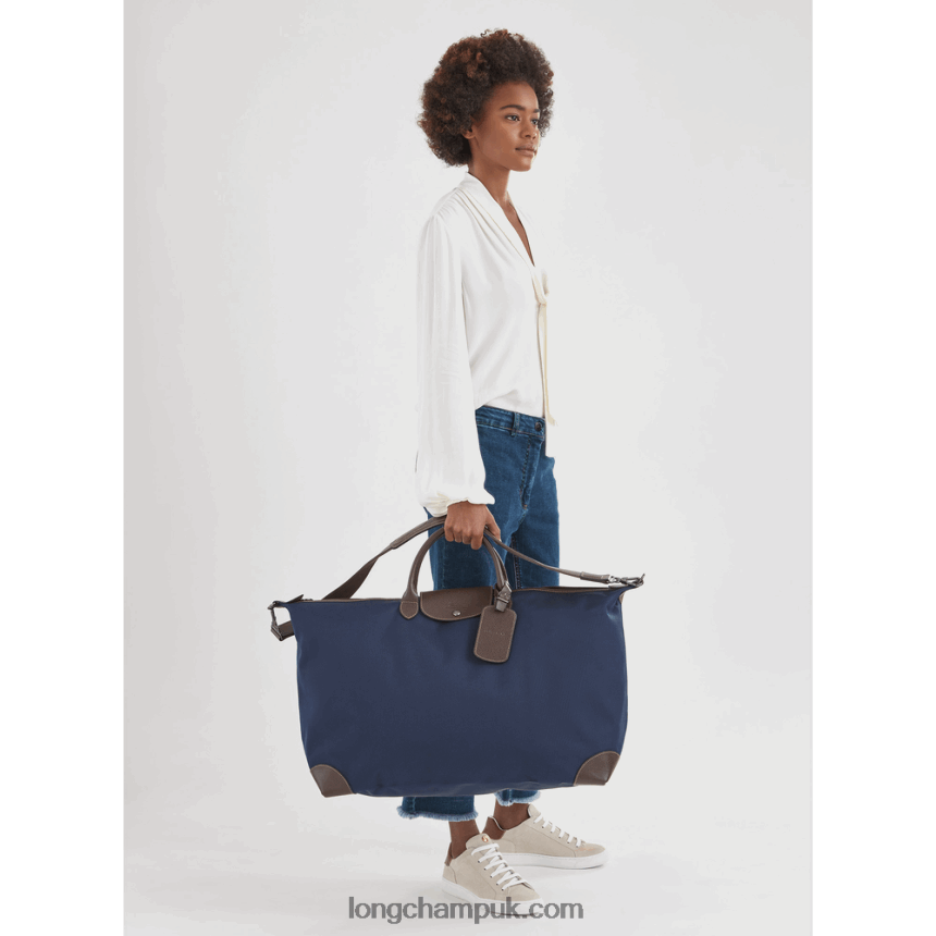 Boxford Travel bag M Men Longchamp 8RTH80773 Blue