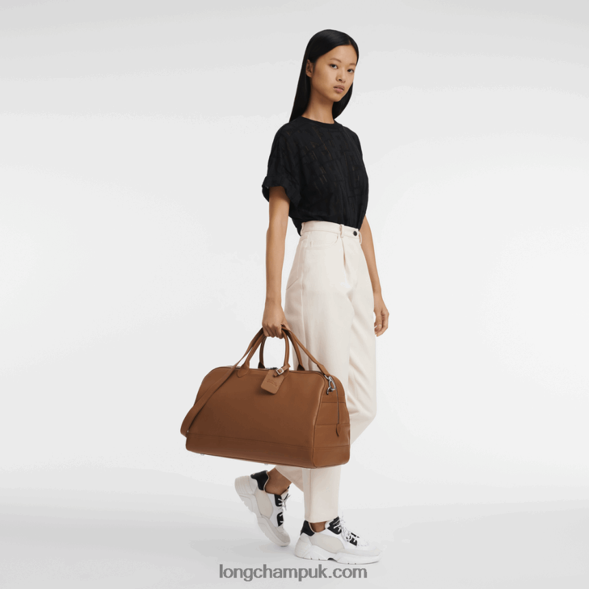 Le Foulonne Travel bag M Men Longchamp 8RTH80825 Caramel