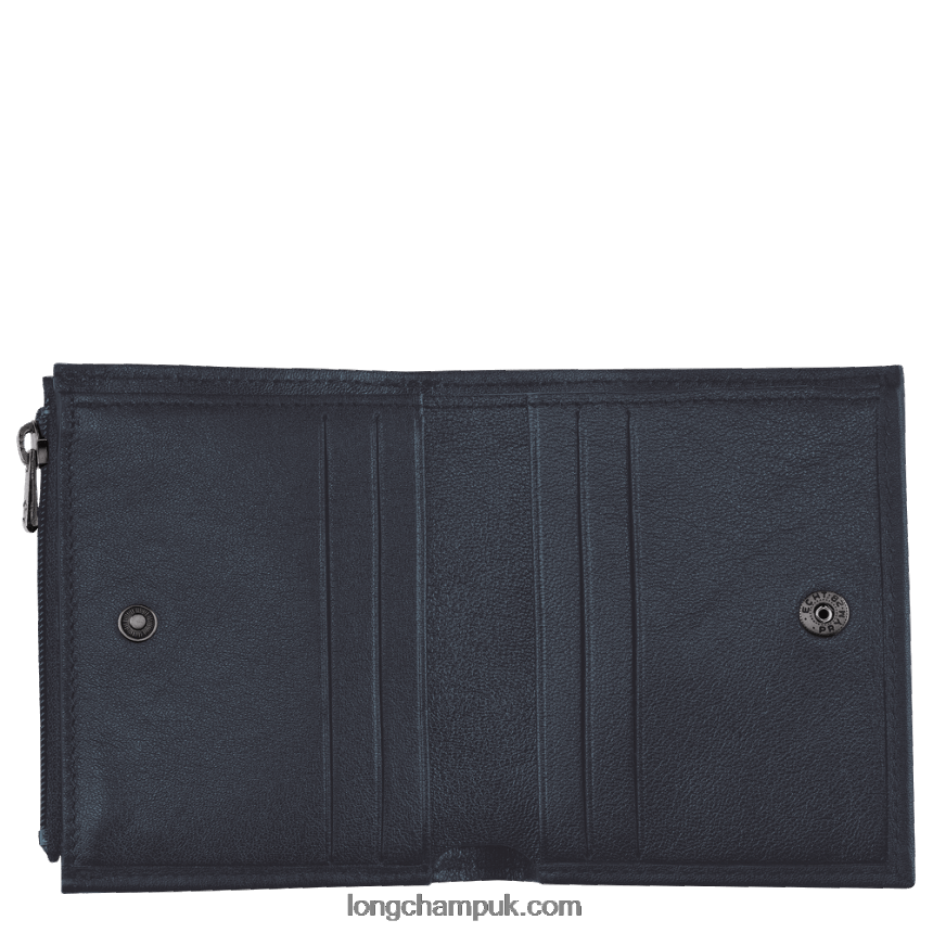3D Wallet Men Longchamp 8RTH80626 Midnight Blue