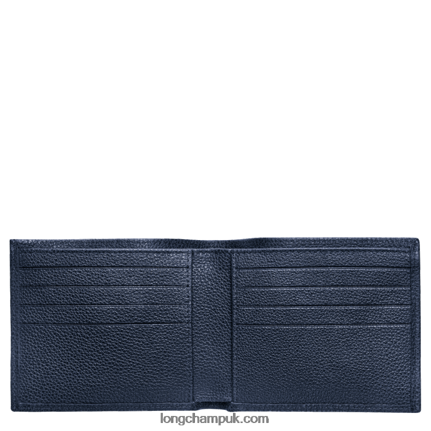 Le Foulonne Wallet Men Longchamp 8RTH80628 Navy