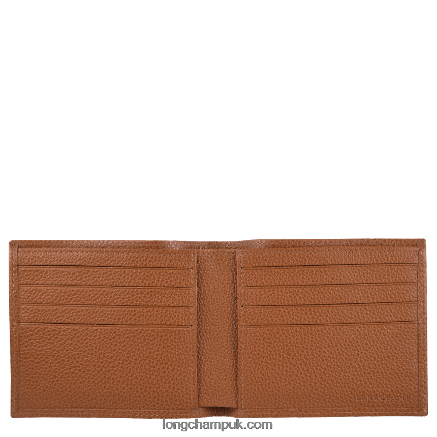 Le Foulonne Wallet Men Longchamp 8RTH80629 Caramel