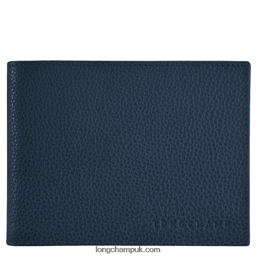 Le Foulonne Wallet Men Longchamp 8RTH80634 Navy