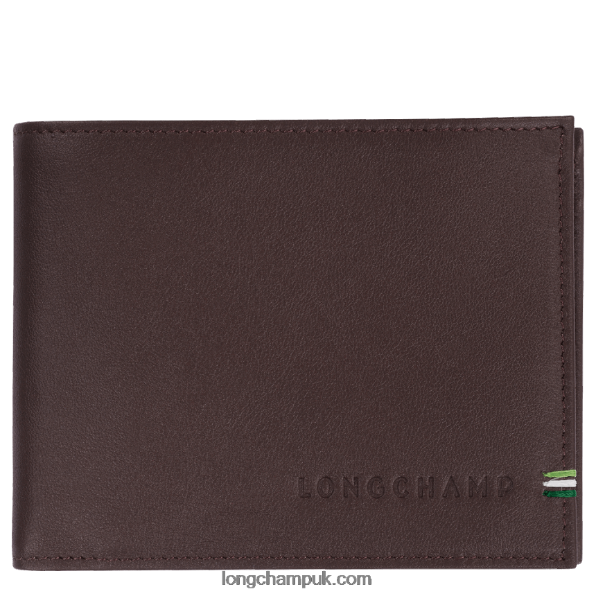 sur Seine Wallet Men Longchamp 8RTH801131 Mocha