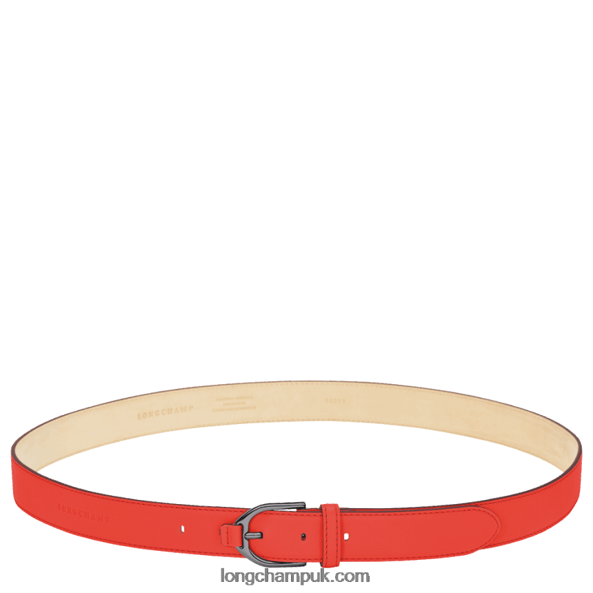 3D Ladies' belt Women Longchamp 8RTH80950 Orange