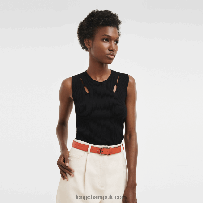 3D Ladies' belt Women Longchamp 8RTH80950 Orange
