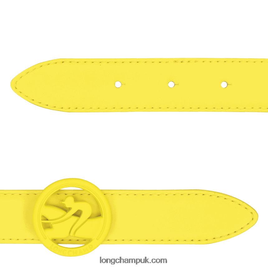 Box Trot Ladies' belt Women Longchamp 8RTH80937 Lemon