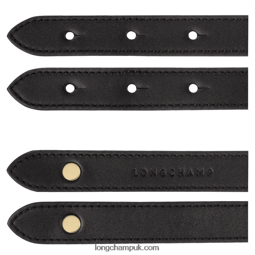 Box Trot Ladies' belt Women Longchamp 8RTH80953 Black