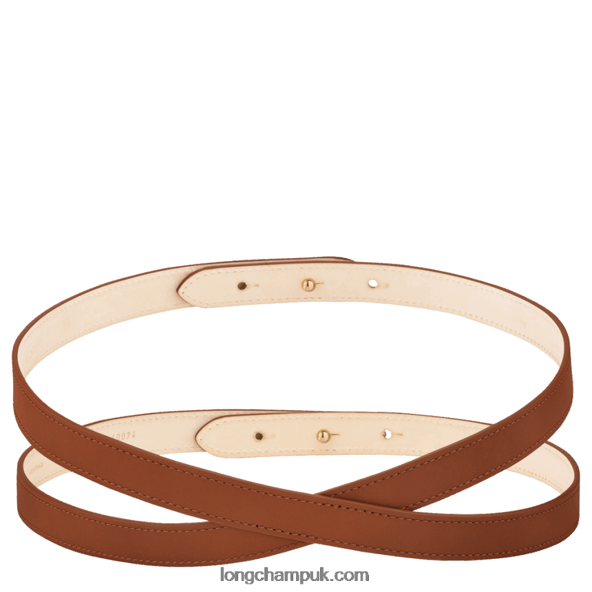 Box Trot Ladies' belt Women Longchamp 8RTH80954 Cognac