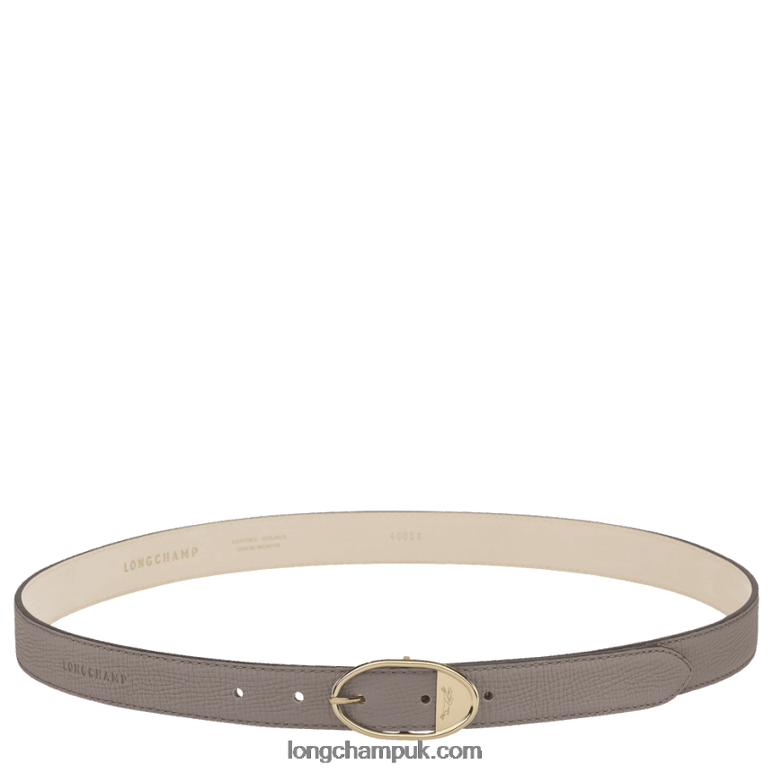 Mailbox Ladies' belt Women Longchamp 8RTH80923 Taupe