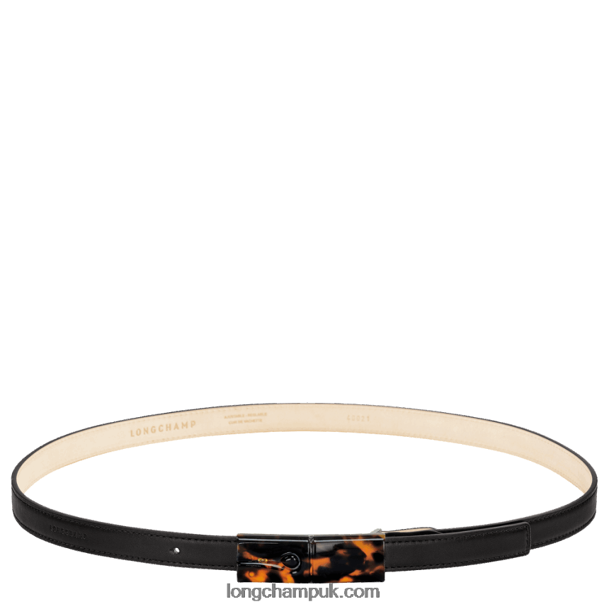 Roseau Ladies' belt Women Longchamp 8RTH80907 Black