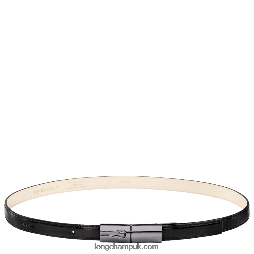 Roseau Ladies' belt Women Longchamp 8RTH80908 Black