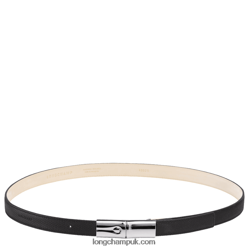 Roseau Ladies' belt Women Longchamp 8RTH80909 Black