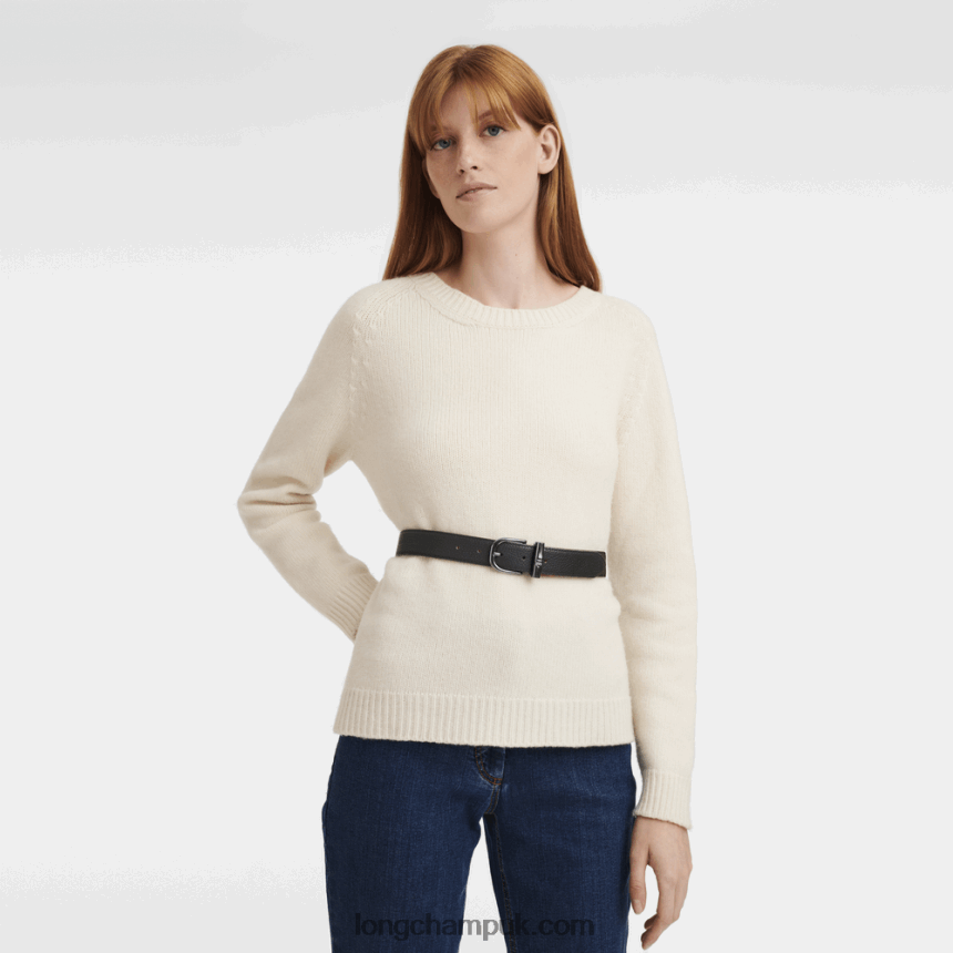 Roseau Ladies' belt Women Longchamp 8RTH80912 Black