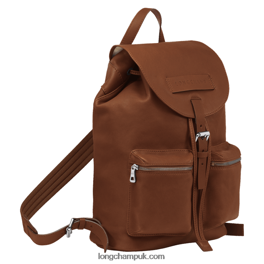 3D Backpack M Women Longchamp 8RTH80453 Cognac