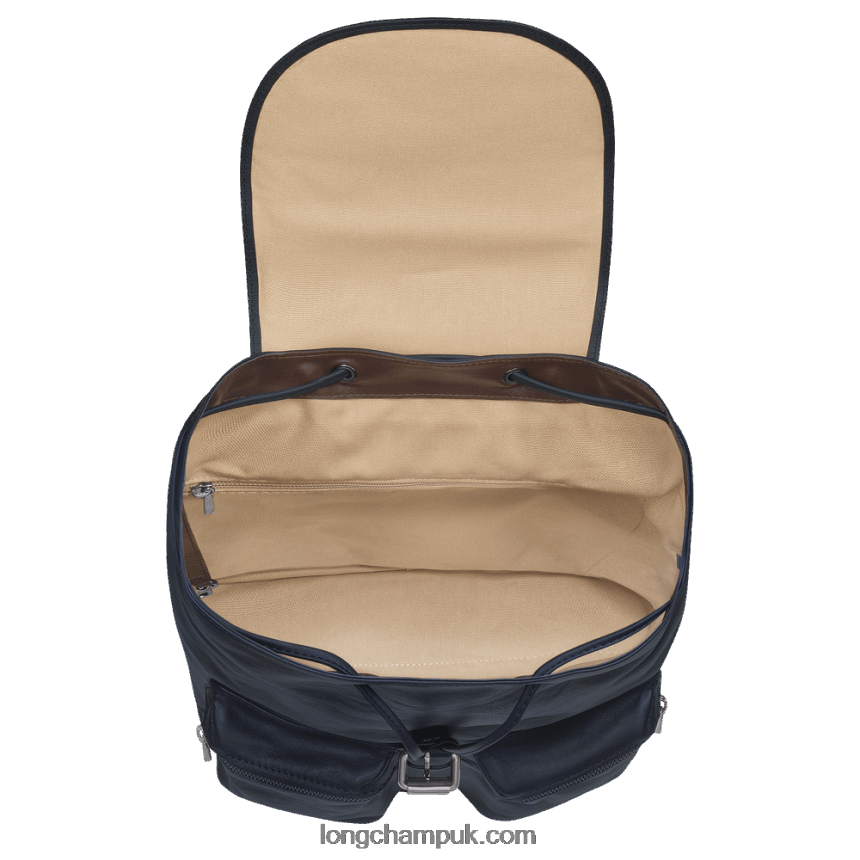 3D Backpack M Women Longchamp 8RTH80454 Midnight Blue