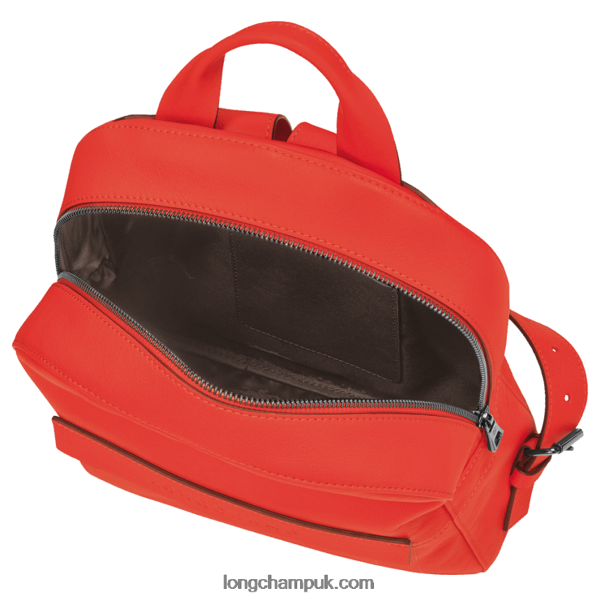 3D Backpack Women Longchamp 8RTH80433 Orange