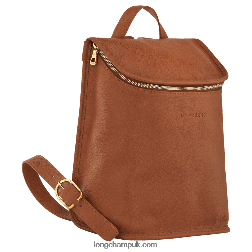 Le Foulonne Backpack Women Longchamp 8RTH80427 Caramel