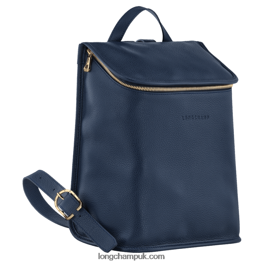 Le Foulonne Backpack Women Longchamp 8RTH80430 Navy
